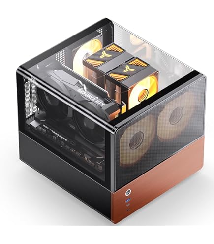 Amazon.com: ZXCVBNAS PC Gaming Case - USB3.0 Port - Tempered Glass